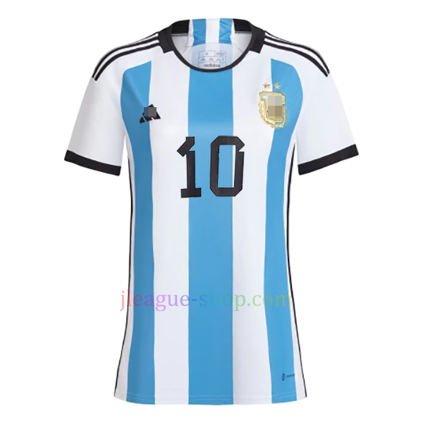 アルゼンチン代表ホームユニフォーム2022リオネル・メッシ女性 - J 