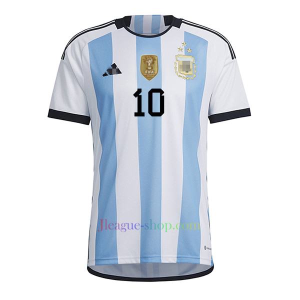 アルゼンチン代表　メッシ　ユニフォーム　アウェイ私服にて3回着用しました